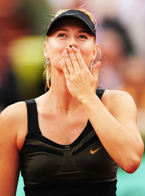 maria sharapova vince roland garros