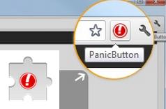 chrome-panic-button