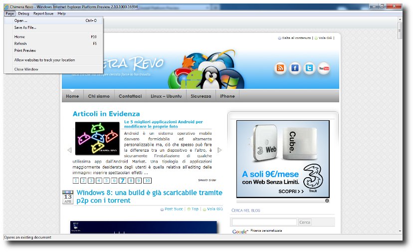 internet explorer 10 e windows 8