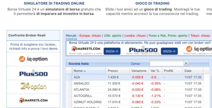 Borsa Virtuale che cos’è e come funziona